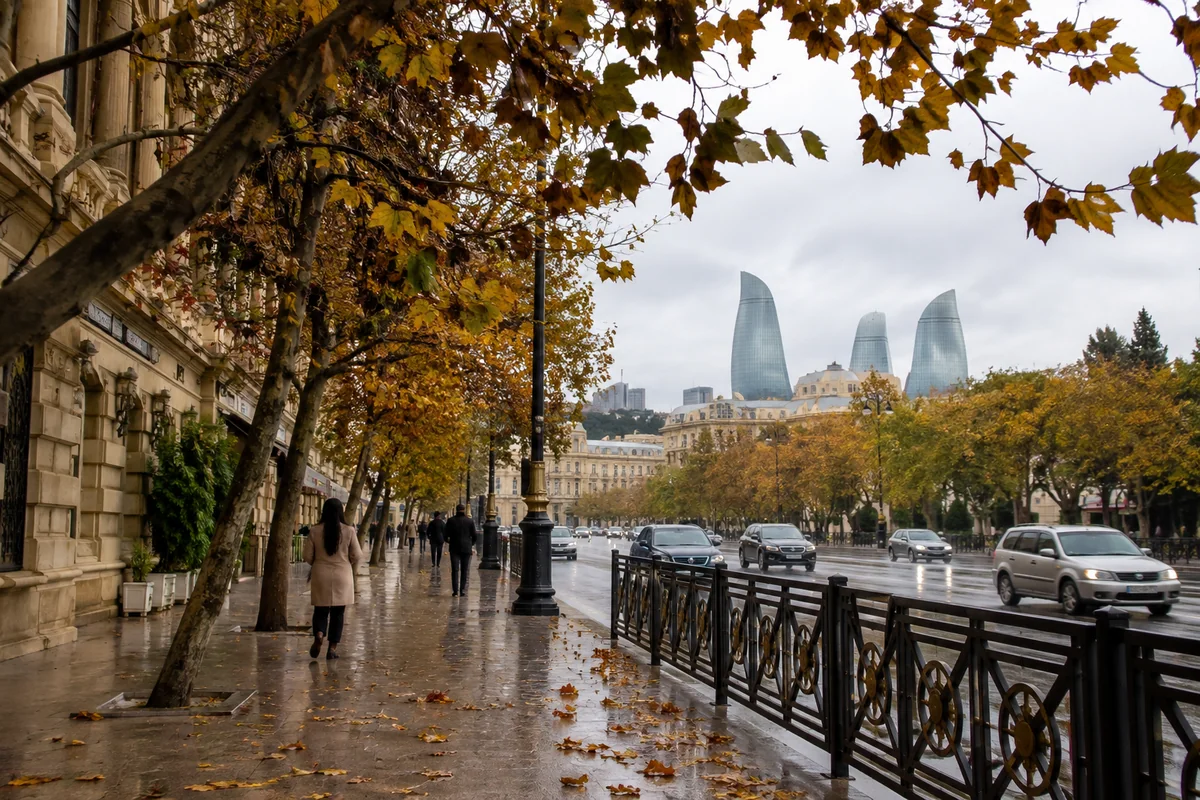 Прогноз погоды в Азербайджане на 01.11.2026