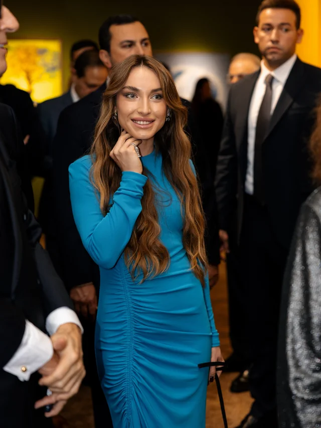 Alyona Əliyeva Baku Art Weekend sərgi festivalından paylaşım edib - Foto